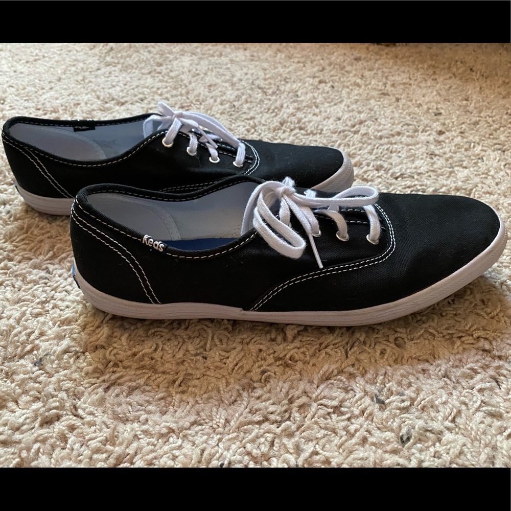 Keds Black Canvas Champion Originals